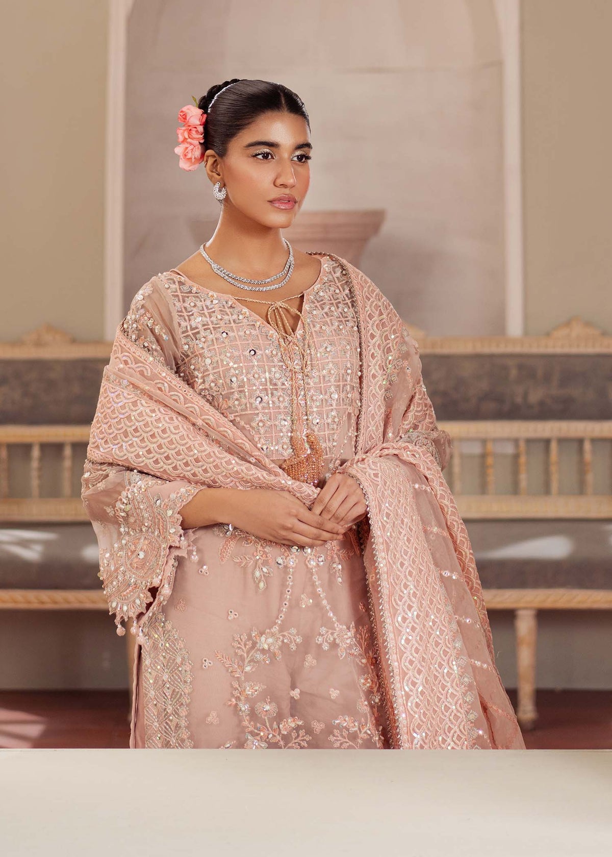 Dastoor | Airah Festive 25 | Chantilly by Dastoor - Designer Dress - Type: Ladies Clothes - Available at Libayah - 100% Original
