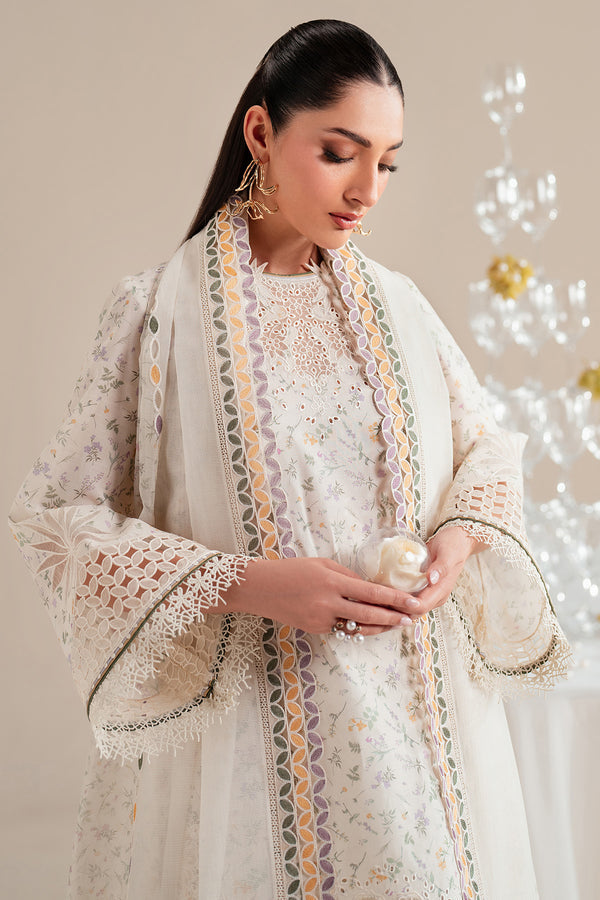 Jazmin | Iris Luxury Lawn 25 | IL'25-D09 by Jazmin - Designer Dress - Type: Ladies Clothes - Available at Libayah - 100% Original