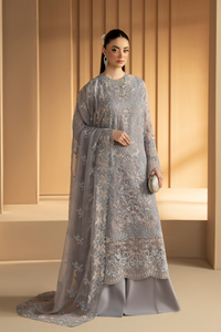 Lavish Premium | Purkashish Formals | Silver Sage by Lavish Premium - Designer Dress  - Type : Ladies Clothes - Available at Libayah - 100% Original 