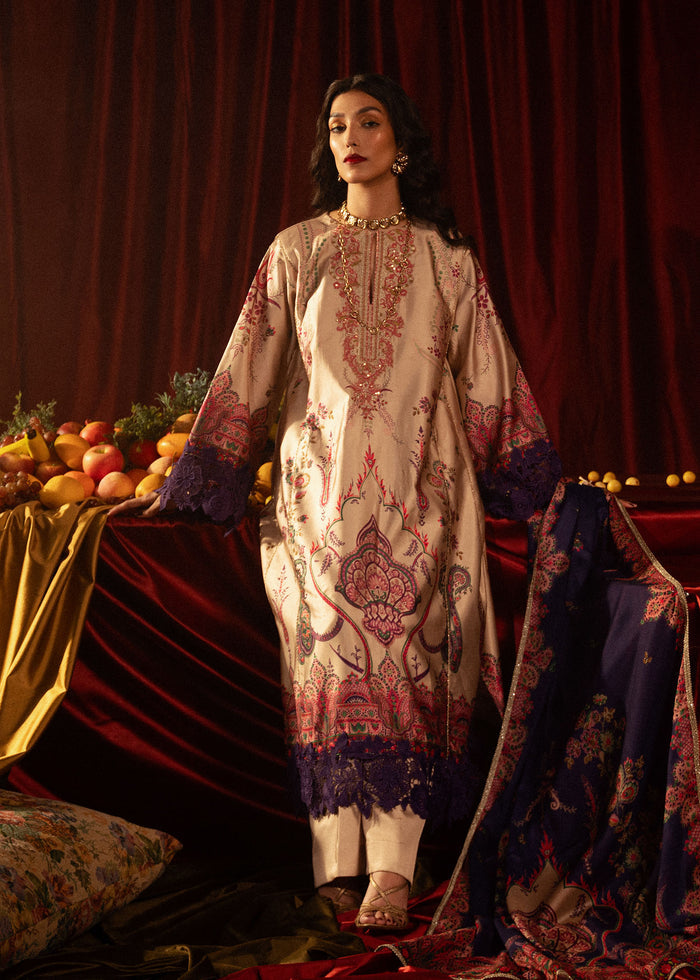 Myeesha | Roohi Silk Edit 24 | Sunehri by Myeesha - Designer Dress - Type: Ladies Clothes - Available at Libayah - 100% Original