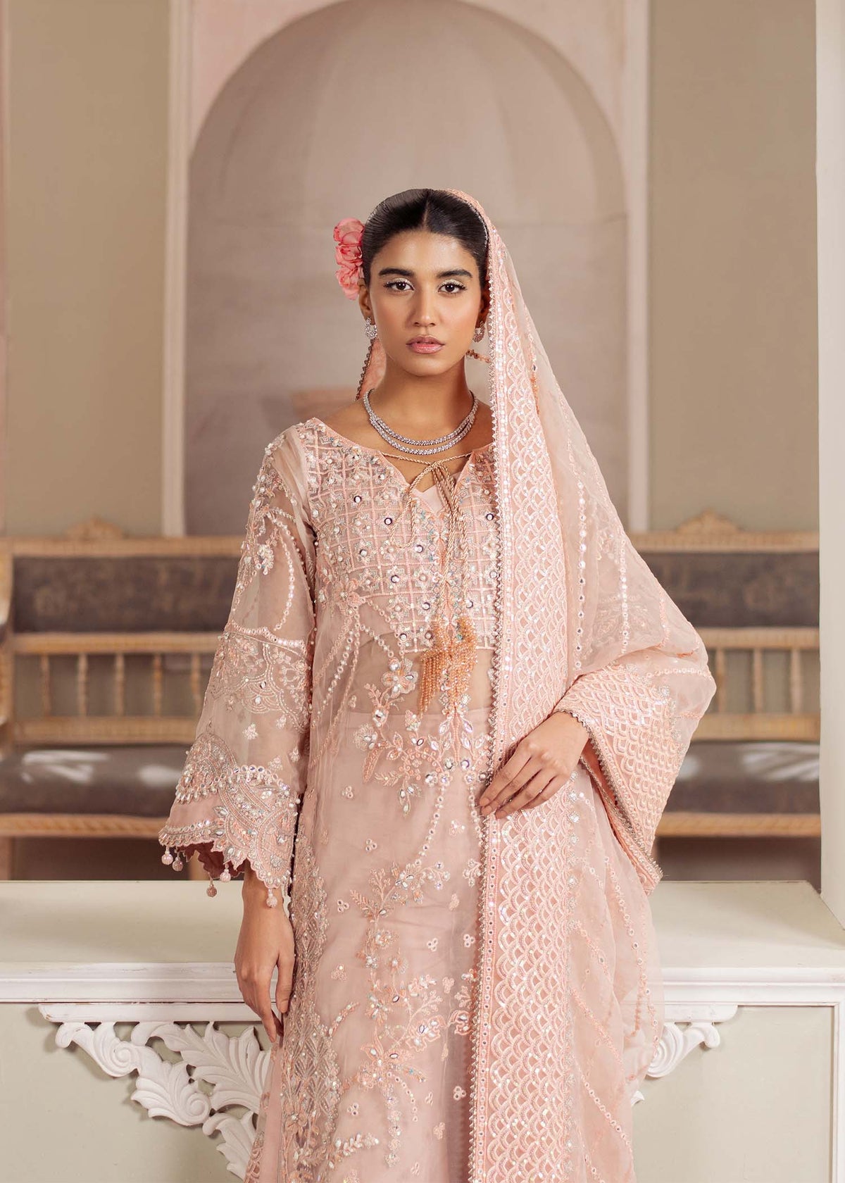 Dastoor | Airah Festive 25 | Chantilly by Dastoor - Designer Dress - Type: Ladies Clothes - Available at Libayah - 100% Original