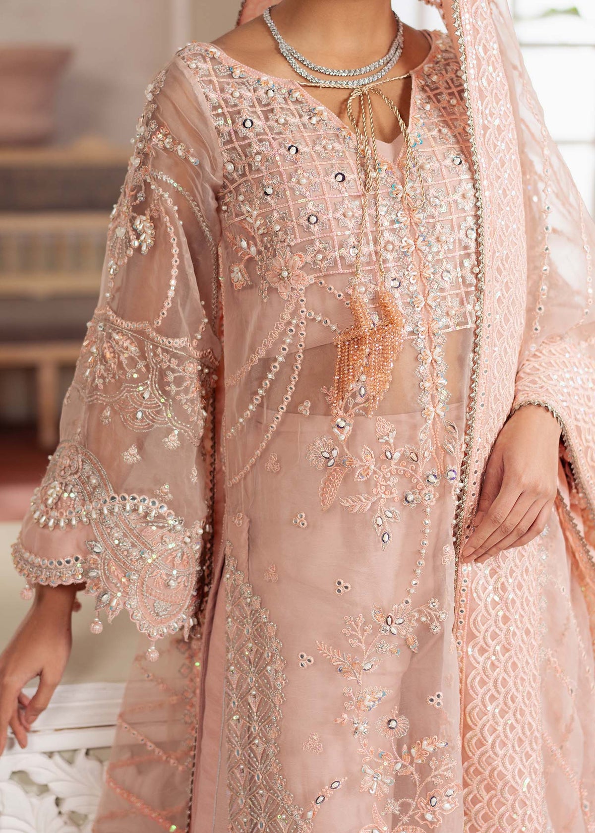 Dastoor | Airah Festive 25 | Chantilly by Dastoor - Designer Dress - Type: Ladies Clothes - Available at Libayah - 100% Original