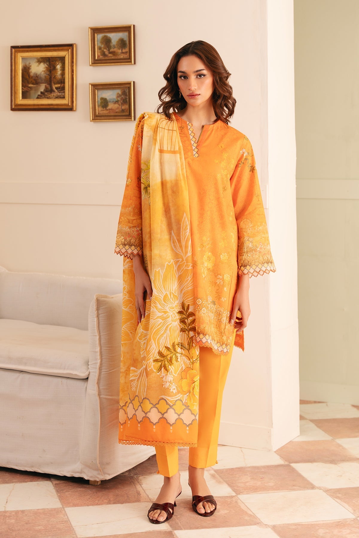 Sahar | Selene 25 | Sunset Garden by Sahar - Designer Dress - Type: Ladies Clothes - Available at Libayah - 100% Original