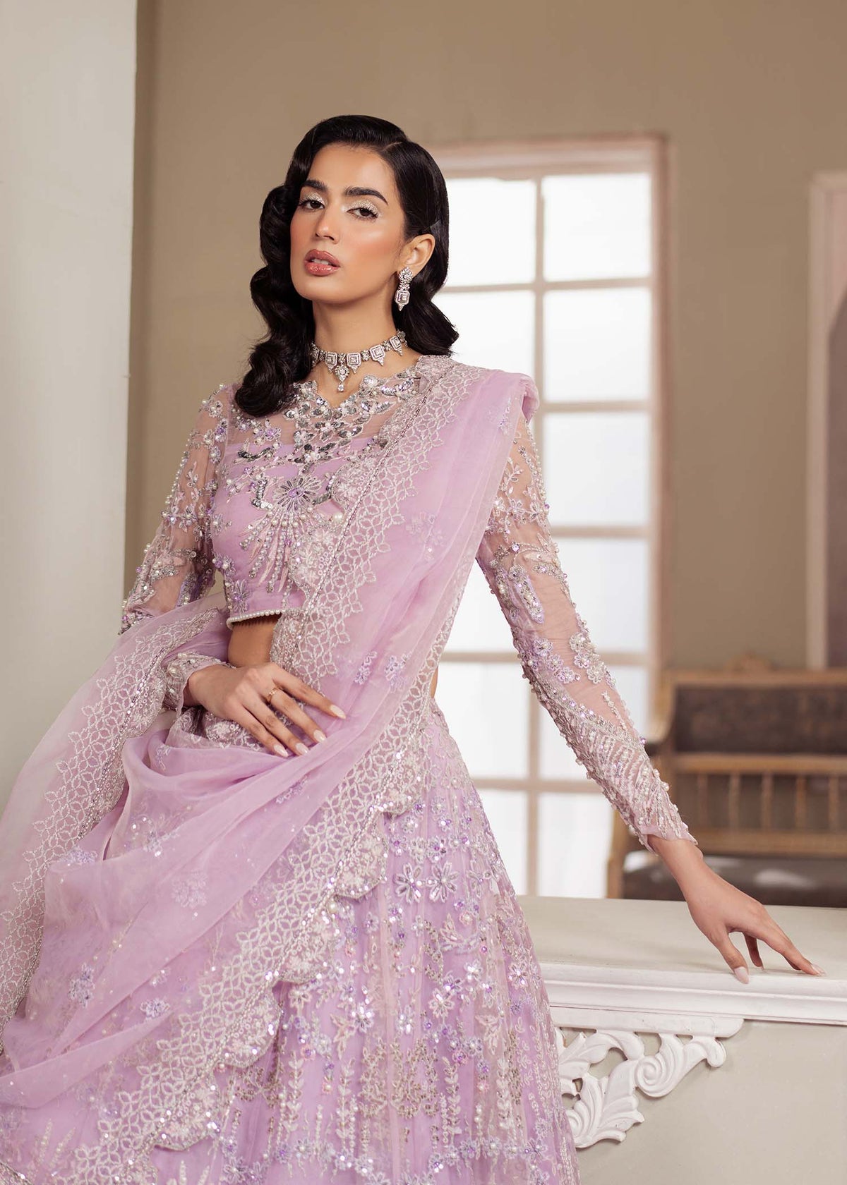 Dastoor | Airah Festive 25 | Lustre by Dastoor - Designer Dress - Type: Ladies Clothes - Available at Libayah - 100% Original