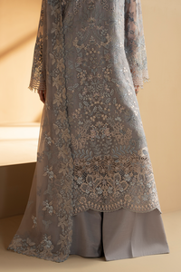 Lavish Premium | Purkashish Formals | Silver Sage by Lavish Premium - Designer Dress  - Type : Ladies Clothes - Available at Libayah - 100% Original 