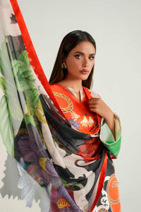 Akbar Aslam | Silk Pret | Vayla - Designer Dress - Type : Ladies Clothes - Available at Libayah - 100% Original
