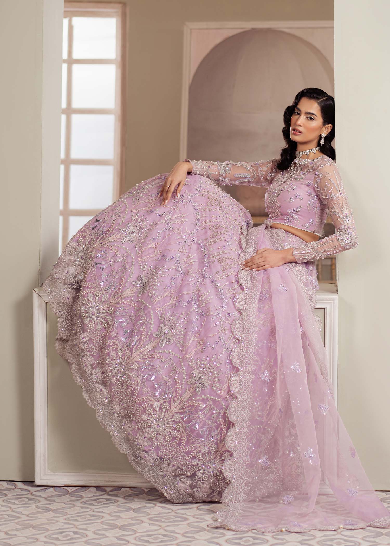 Dastoor | Airah Festive 25 | Lustre by Dastoor - Designer Dress - Type: Ladies Clothes - Available at Libayah - 100% Original