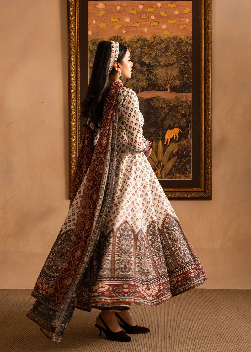 Maria Osama Khan | Retro Lawn 25 | Nair by Maria Osama Khan - Designer Dress - Type: Ladies Clothes - Available at Libayah - 100% Original