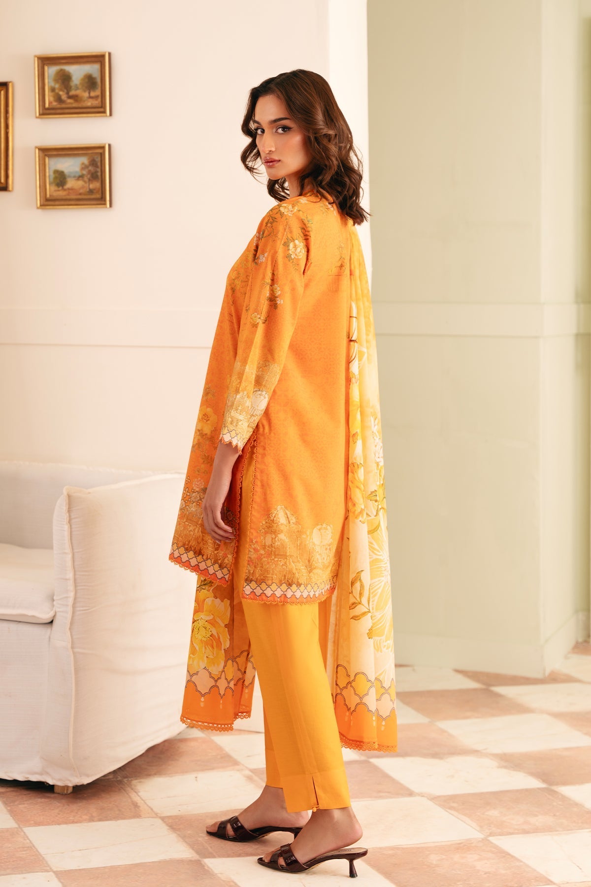 Sahar | Selene 25 | Sunset Garden by Sahar - Designer Dress - Type: Ladies Clothes - Available at Libayah - 100% Original