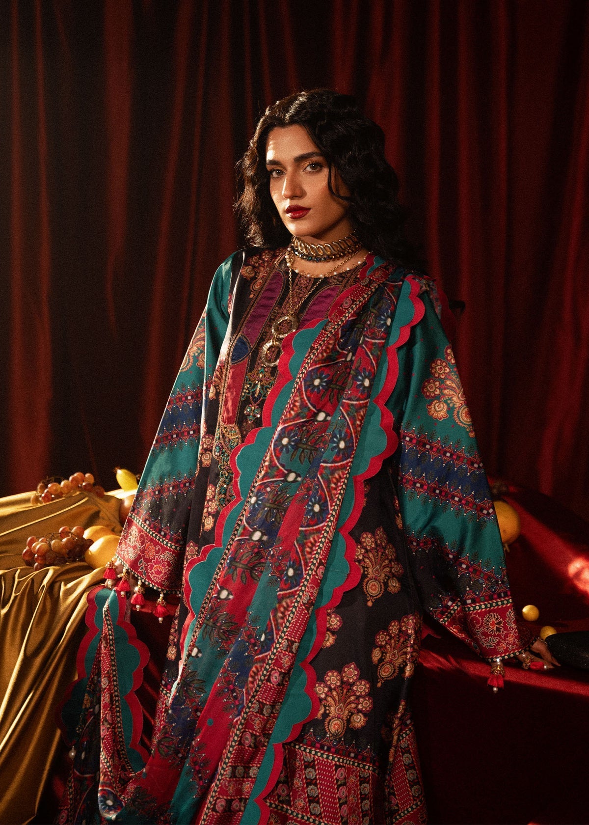 Myeesha | Roohi Silk Edit 24 | Jahanara by Myeesha - Designer Dress - Type: Ladies Clothes - Available at Libayah - 100% Original