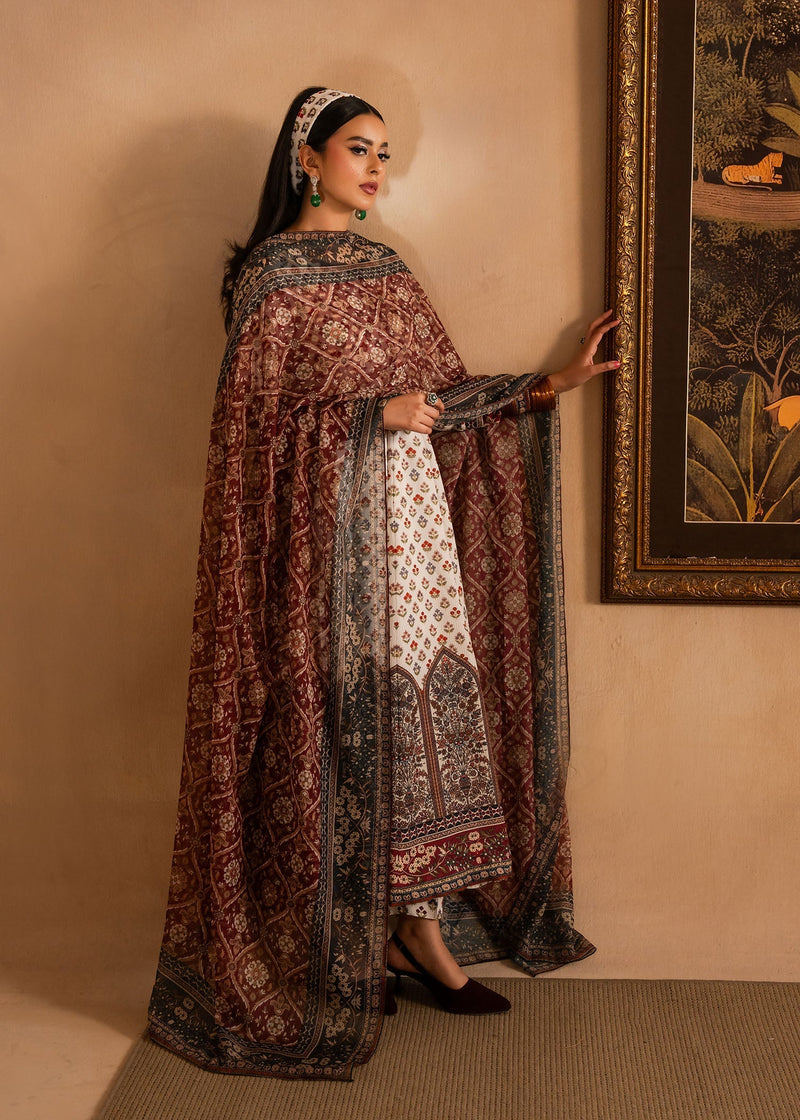 Maria Osama Khan | Retro Lawn 25 | Nair by Maria Osama Khan - Designer Dress - Type: Ladies Clothes - Available at Libayah - 100% Original