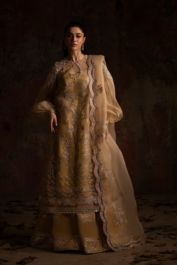 Nyra | Wedding Festive | Sunehri by Nyra - Designer Dress  - Type : Ladies Clothes - Available at Libayah - 100% Original 