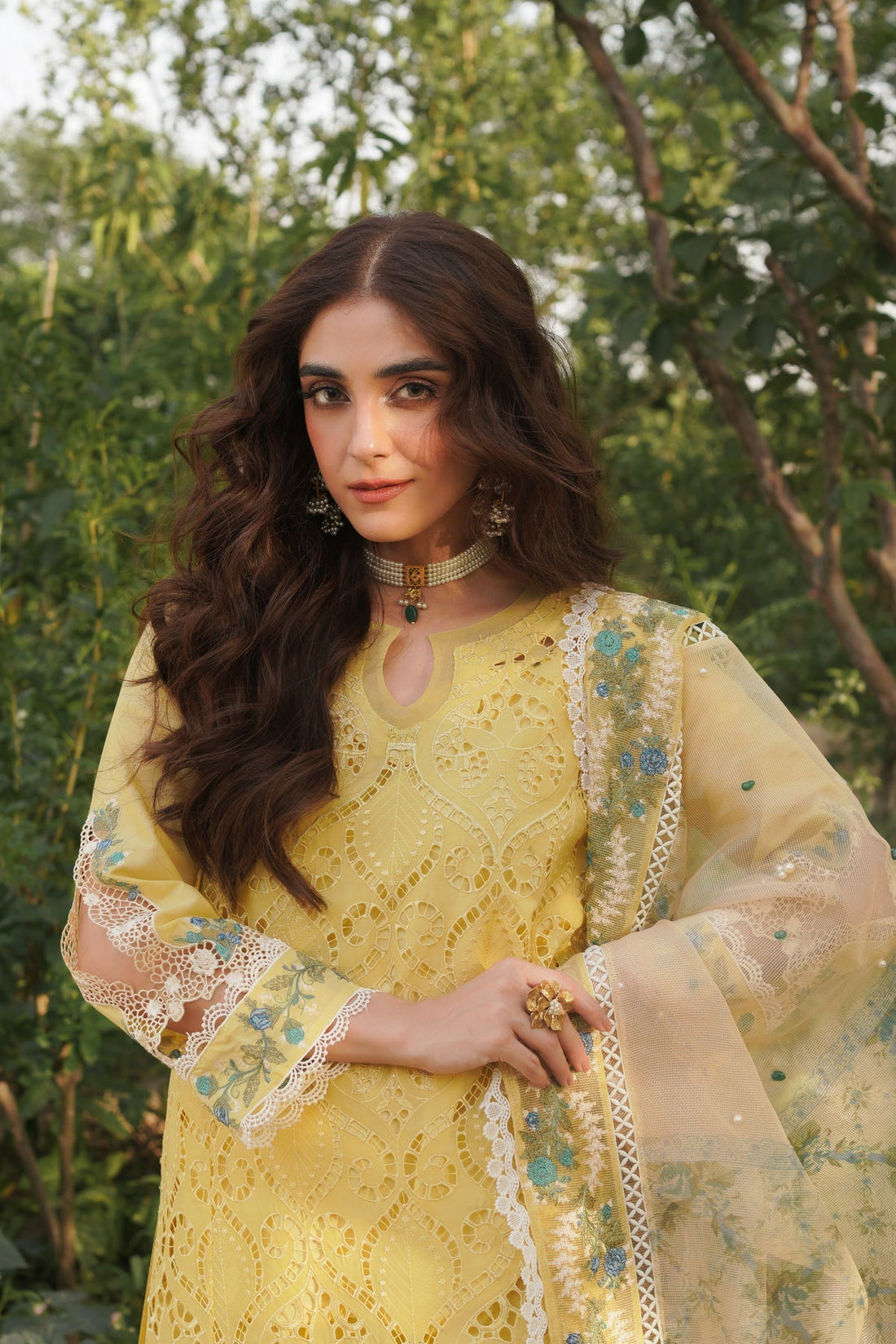 Manara | Luxury Lawn 24 | NEHAL by Manara - Designer Dress - Type: Ladies Clothes - Available at Libayah - 100% Original