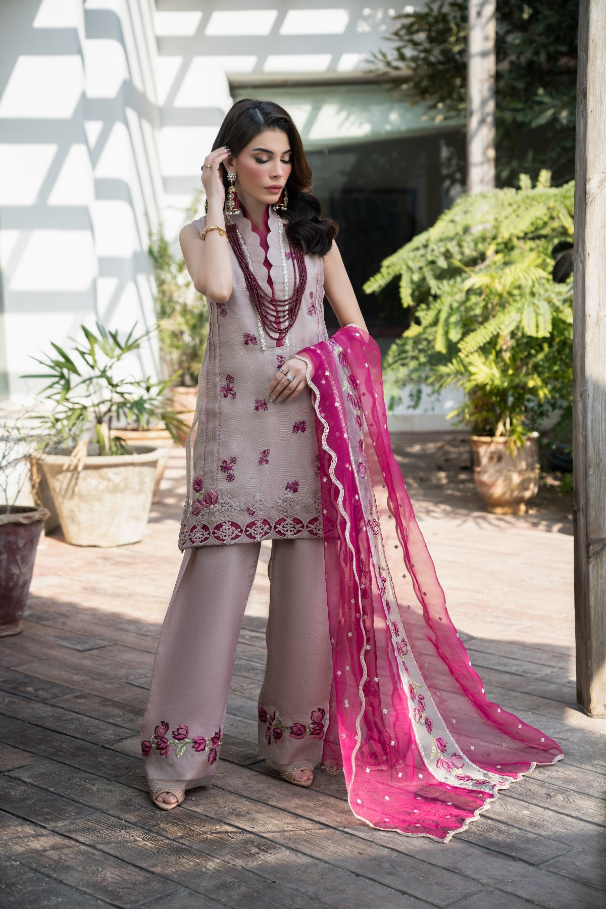 Tabyaa | Ruby Collection 25 | Garnet by Tabyaa - Designer Dress  - Type : Ladies Clothes - Available at Libayah - 100% Original 