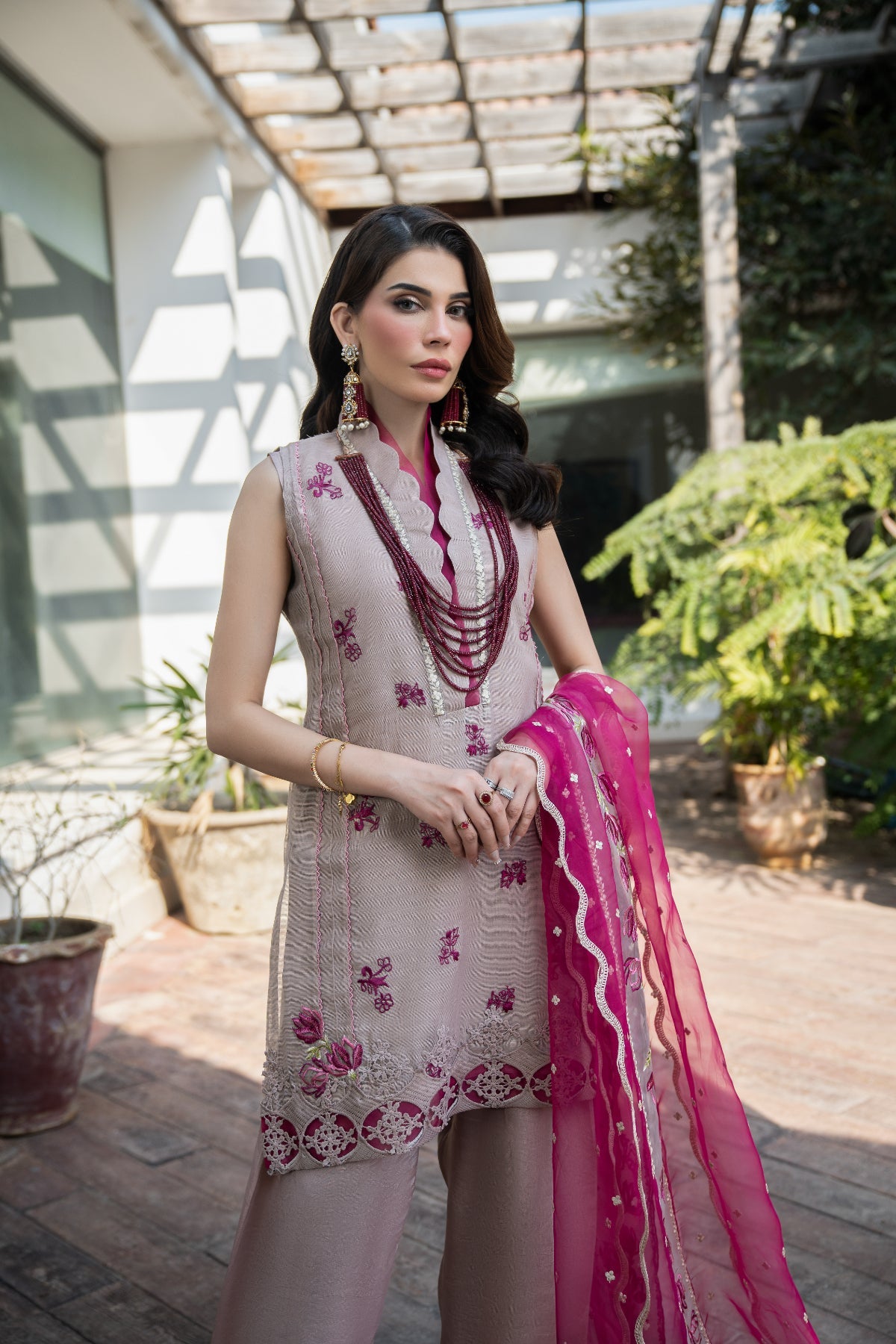 Tabyaa | Ruby Collection 25 | Garnet by Tabyaa - Designer Dress  - Type : Ladies Clothes - Available at Libayah - 100% Original 