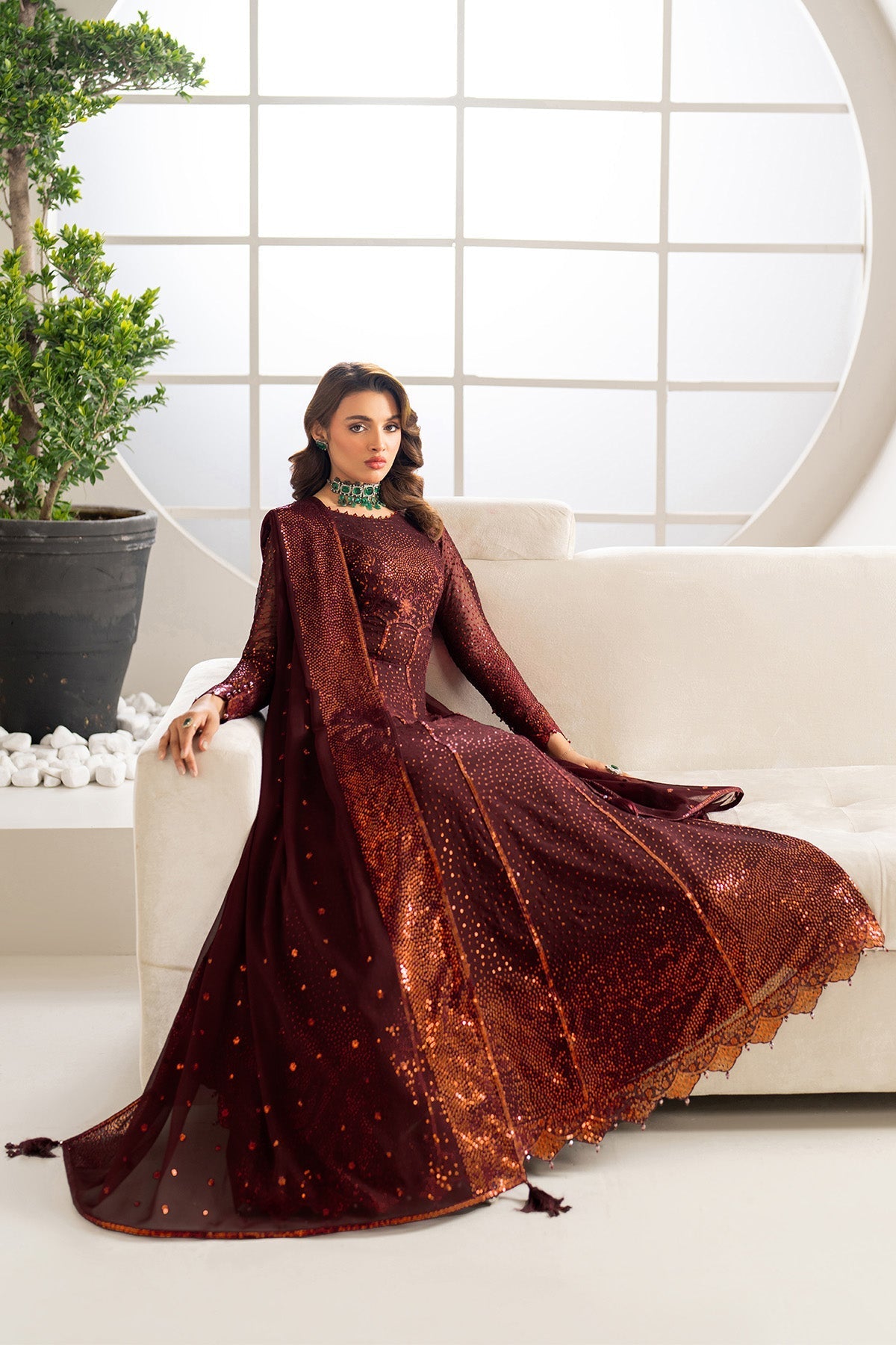 Alizeh | Formals Wear | AF-CH-2190-Liyana by Alizeh - Designer Dress  - Type : Ladies Clothes - Available at Libayah - 100% Original 