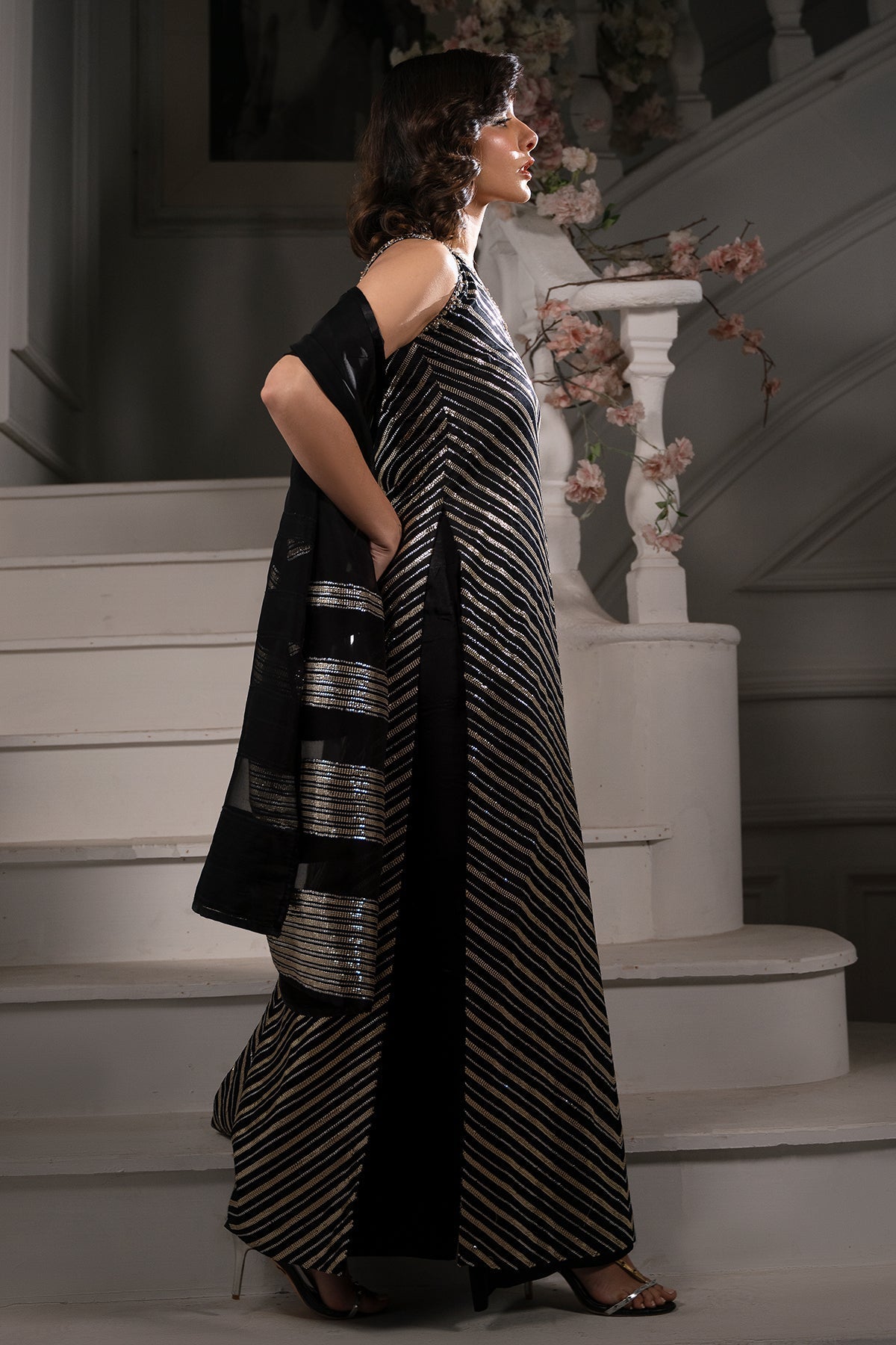 Mina Kashif | Emilie Formals | Lumina by Mina Kashif - Designer Dress - Type: Ladies Clothes - Available at Libayah - 100% Original