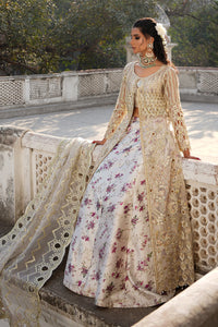 Maryams | Zeenat Luxury Formals | White Orchid - Z-01 by Maryams - Designer Dress - Type: Ladies Clothes - Available at Libayah - 100% Original