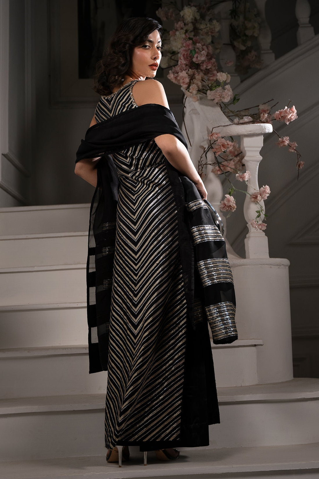 Mina Kashif | Emilie Formals | Lumina by Mina Kashif - Designer Dress - Type: Ladies Clothes - Available at Libayah - 100% Original