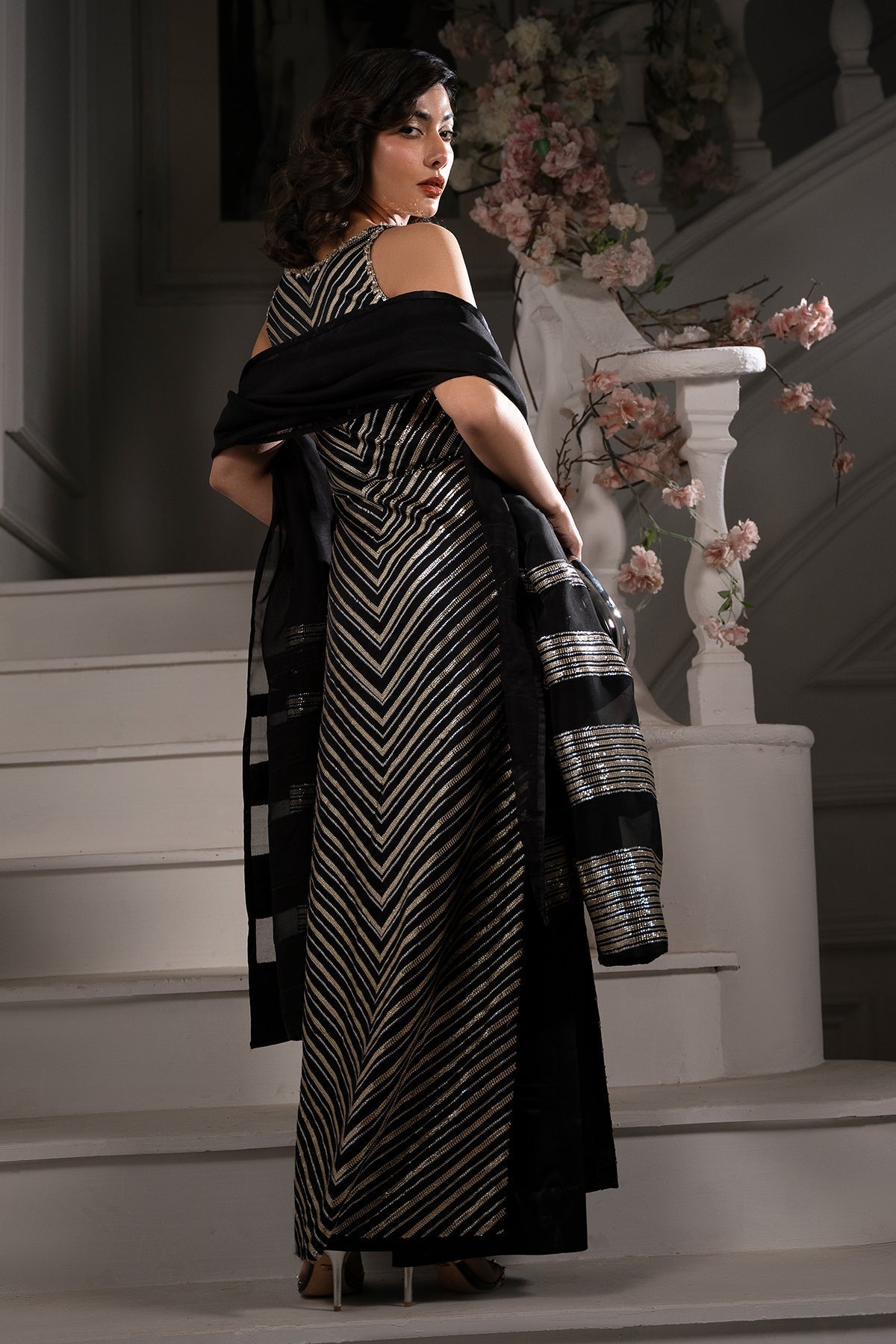 Mina Kashif | Emilie Formals | Lumina by Mina Kashif - Designer Dress - Type : Formal Dress - Available at Libayah - 100% Original