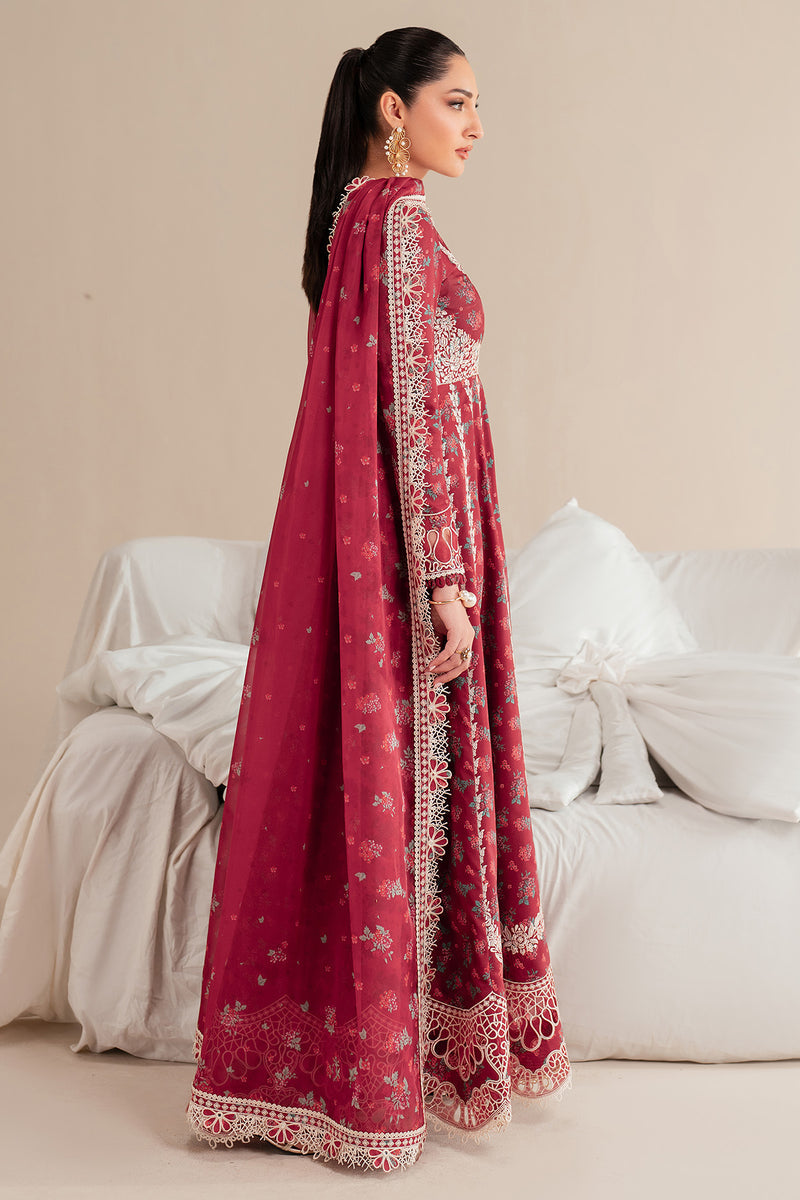 Jazmin | Iris Luxury Lawn 25 | IL'25-D08 by Jazmin - Designer Dress - Type: Ladies Clothes - Available at Libayah - 100% Original