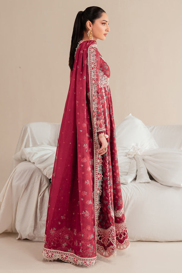 Jazmin | Iris Luxury Lawn 25 | IL'25-D08 by Jazmin - Designer Dress - Type: Ladies Clothes - Available at Libayah - 100% Original
