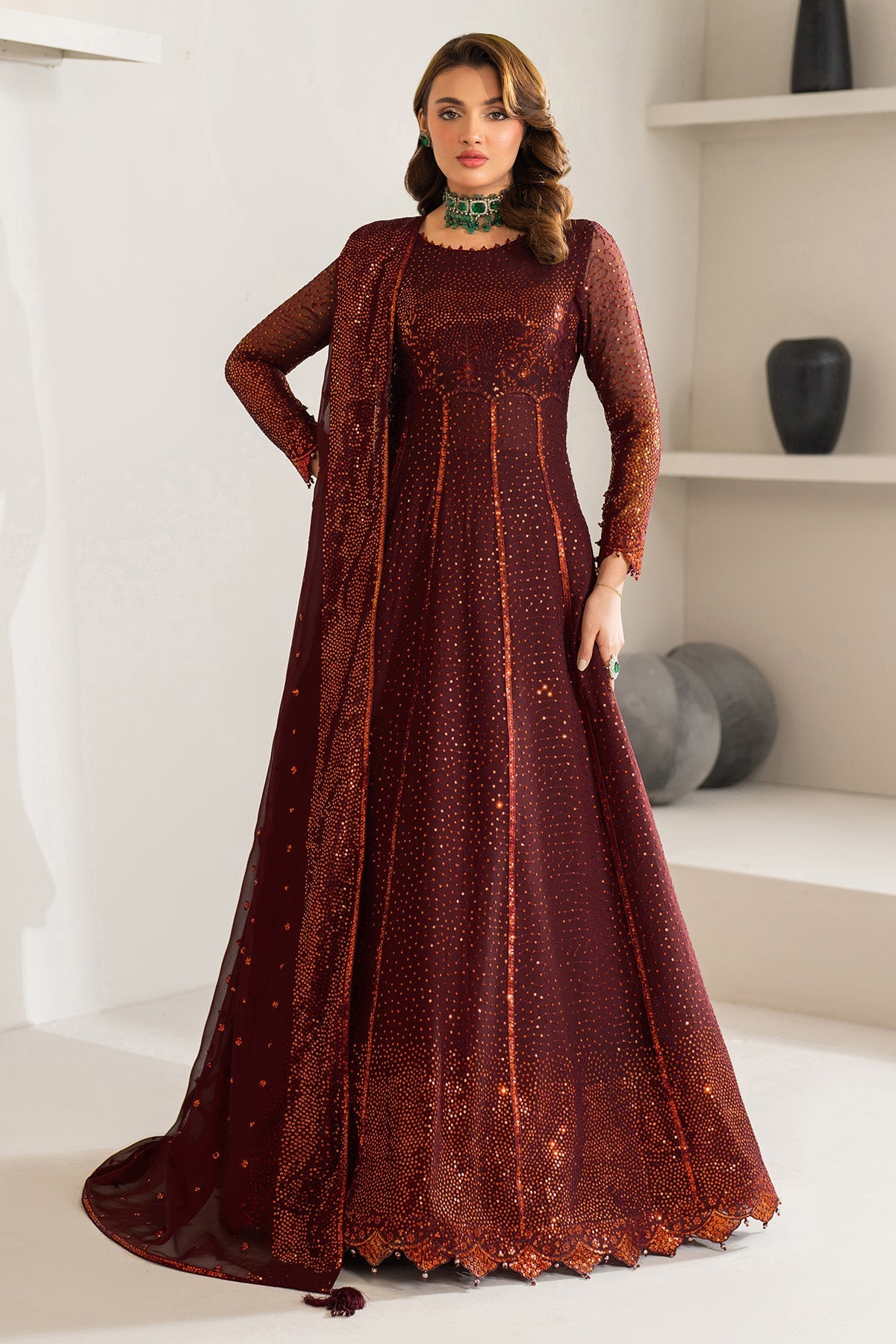 Alizeh | Formals Wear | AF-CH-2190-Liyana by Alizeh - Designer Dress  - Type : Ladies Clothes - Available at Libayah - 100% Original 