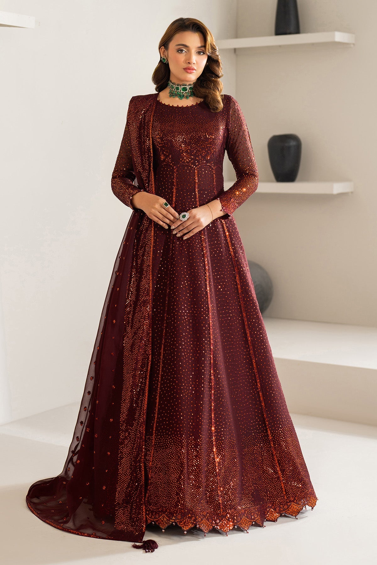 Alizeh | Formals Wear | AF-CH-2190-Liyana by Alizeh - Designer Dress  - Type : Ladies Clothes - Available at Libayah - 100% Original 