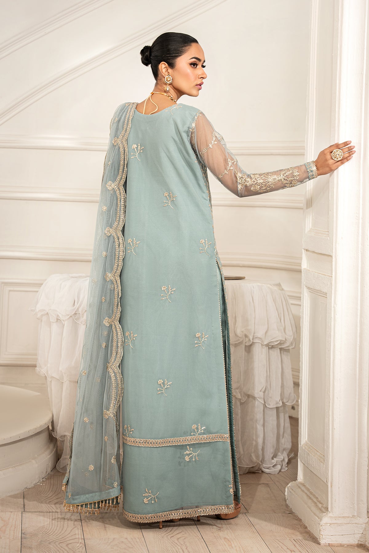 Zarif | Formal Edit 25 | ZFE-01 LYDIA by Zarif - Designer Dress - Type: Ladies Clothes - Available at Libayah - 100% Original