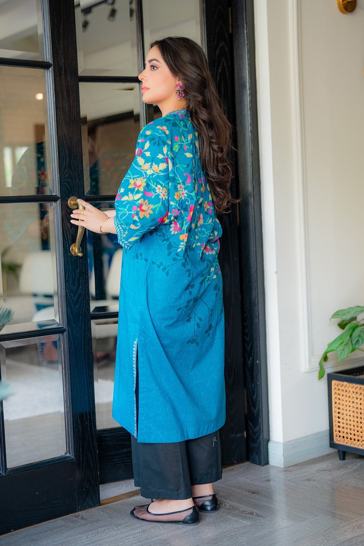 Sahar | Selene Vol 2 | Floral splash by Sahar - Designer Dress - Type: Ladies Clothes - Available at Libayah - 100% Original