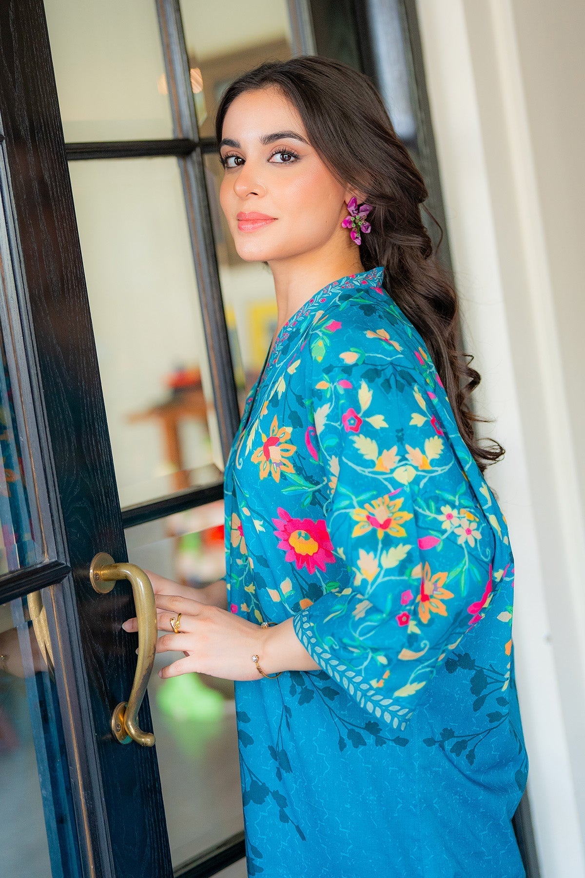 Sahar | Selene Vol 2 | Floral splash by Sahar - Designer Dress - Type: Ladies Clothes - Available at Libayah - 100% Original