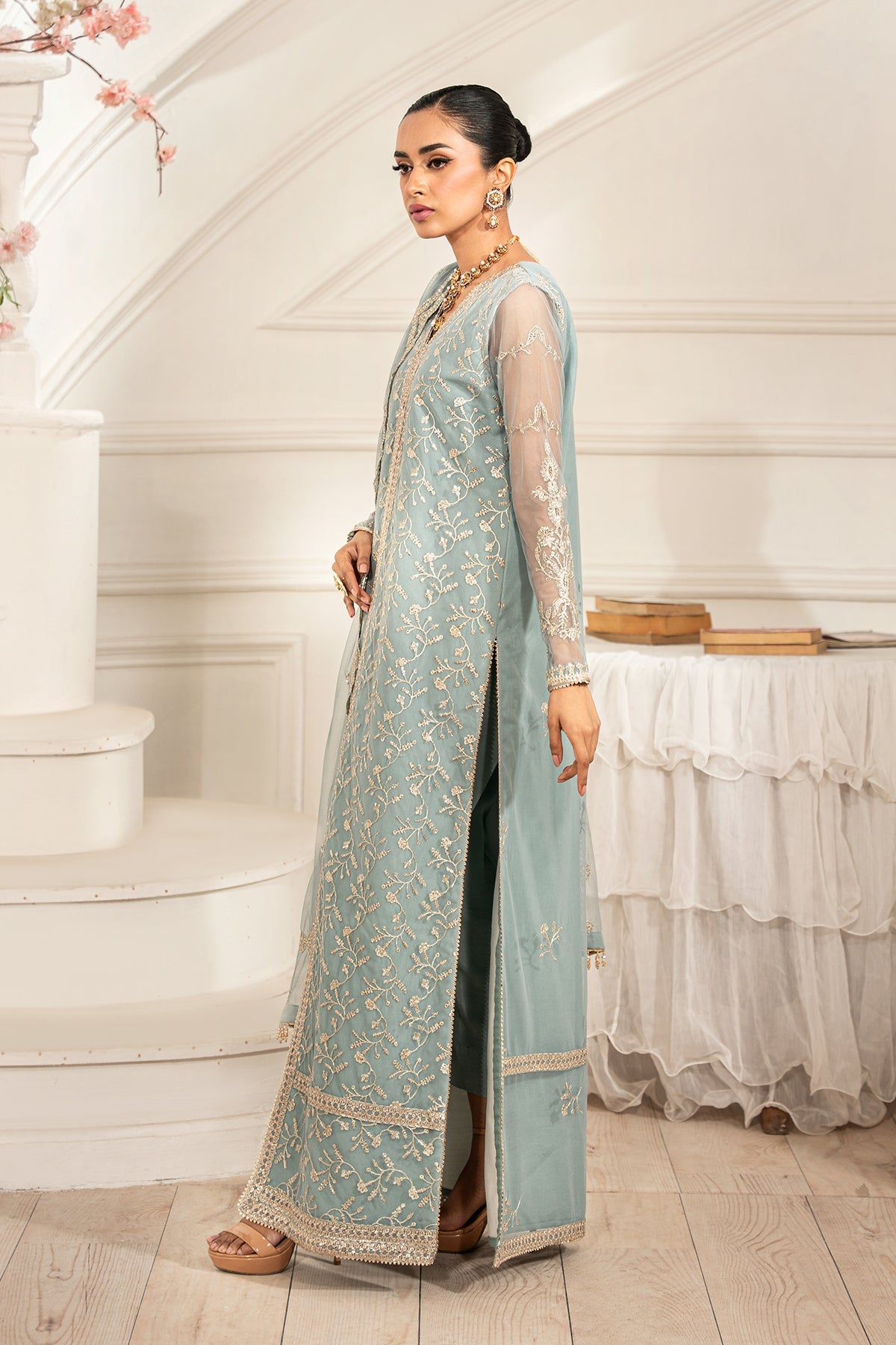Zarif | Formal Edit 25 | ZFE-01 LYDIA by Zarif - Designer Dress - Type: Ladies Clothes - Available at Libayah - 100% Original
