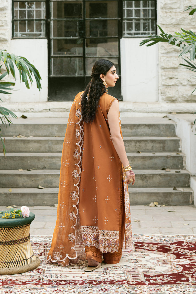 Florent | Eid Edits Luxury Lawn | FEE-6A by Florent - Designer Dress - Type: Ladies Clothes - Available at Libayah - 100% Original