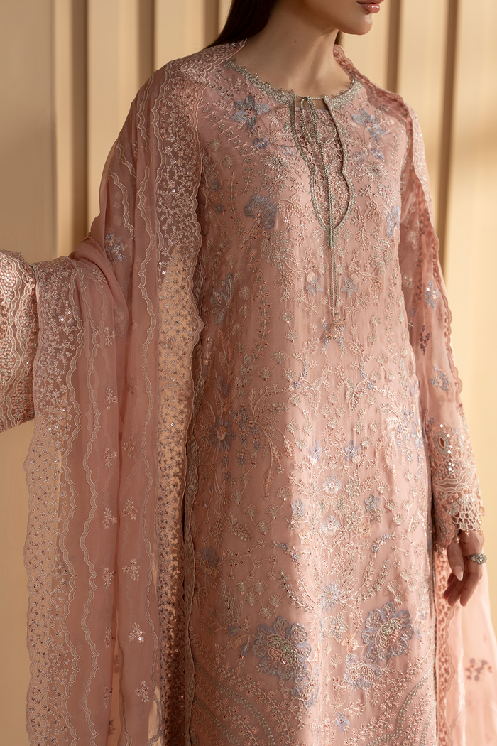 Lavish Premium | Purkashish Formals | Blush Rose by Lavish Premium - Designer Dress  - Type : Ladies Clothes - Available at Libayah - 100% Original 