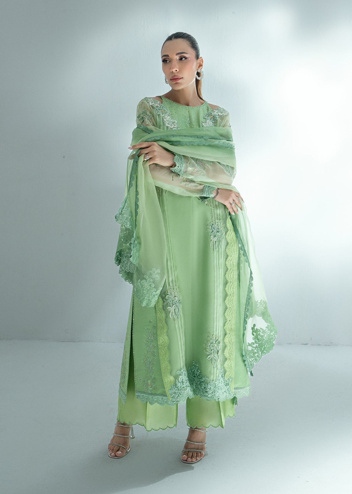 Umsha | Soiree De Rose | Twilight Garden by Umsha - Designer Dress  - Type : Ladies Clothes - Available at Libayah - 100% Original 