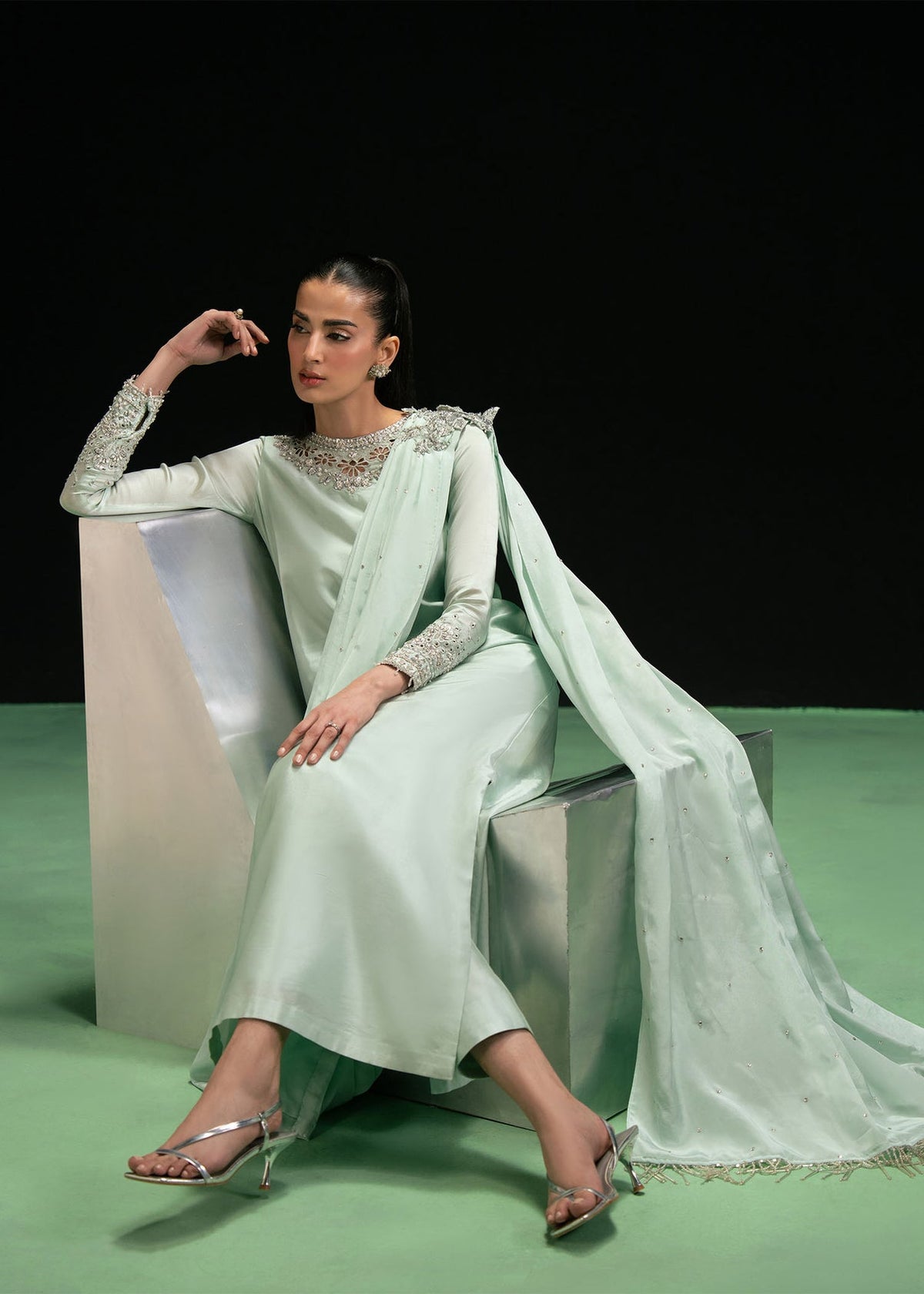 Dastoor | Leia Luxury Pret 26 | Triana by Dastoor - Designer Dress  - Type : Ladies Clothes - Available at Libayah - 100% Original 