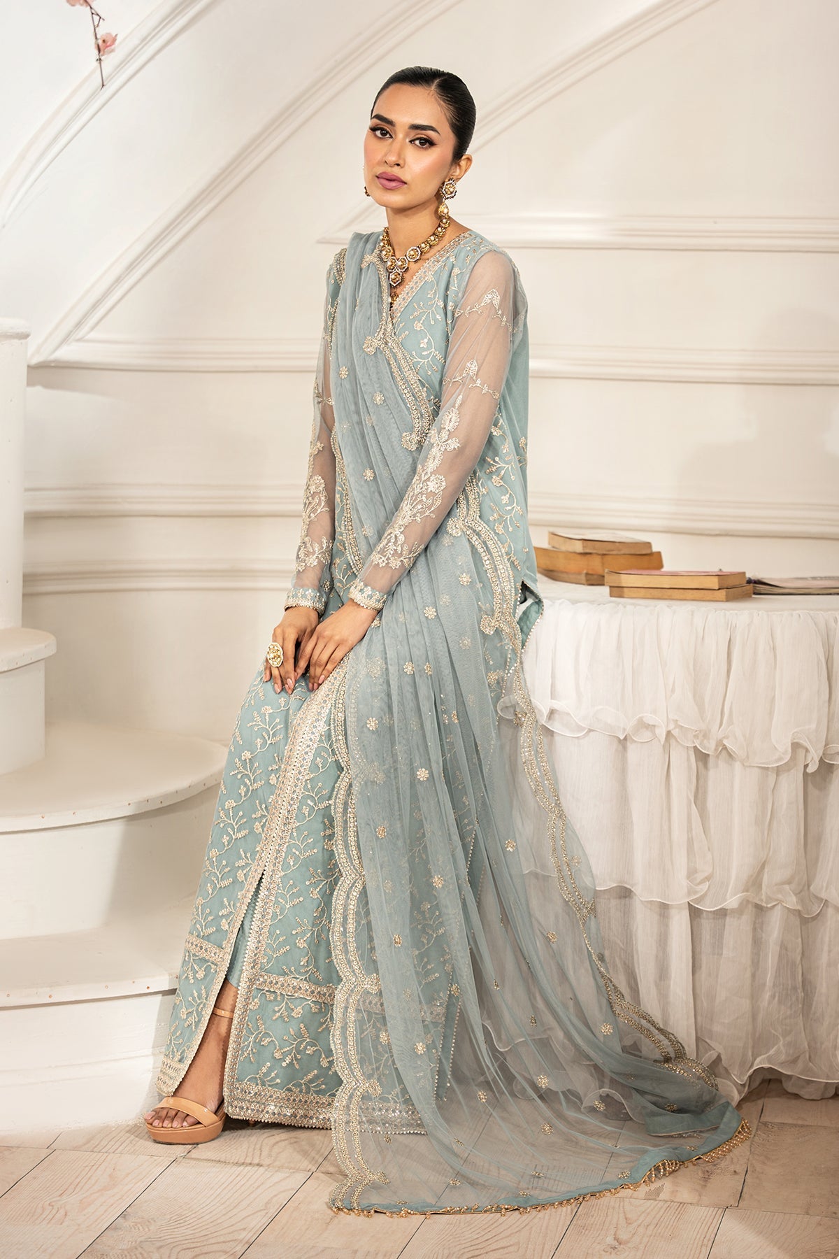 Zarif | Formal Edit 25 | ZFE-01 LYDIA by Zarif - Designer Dress - Type: Ladies Clothes - Available at Libayah - 100% Original