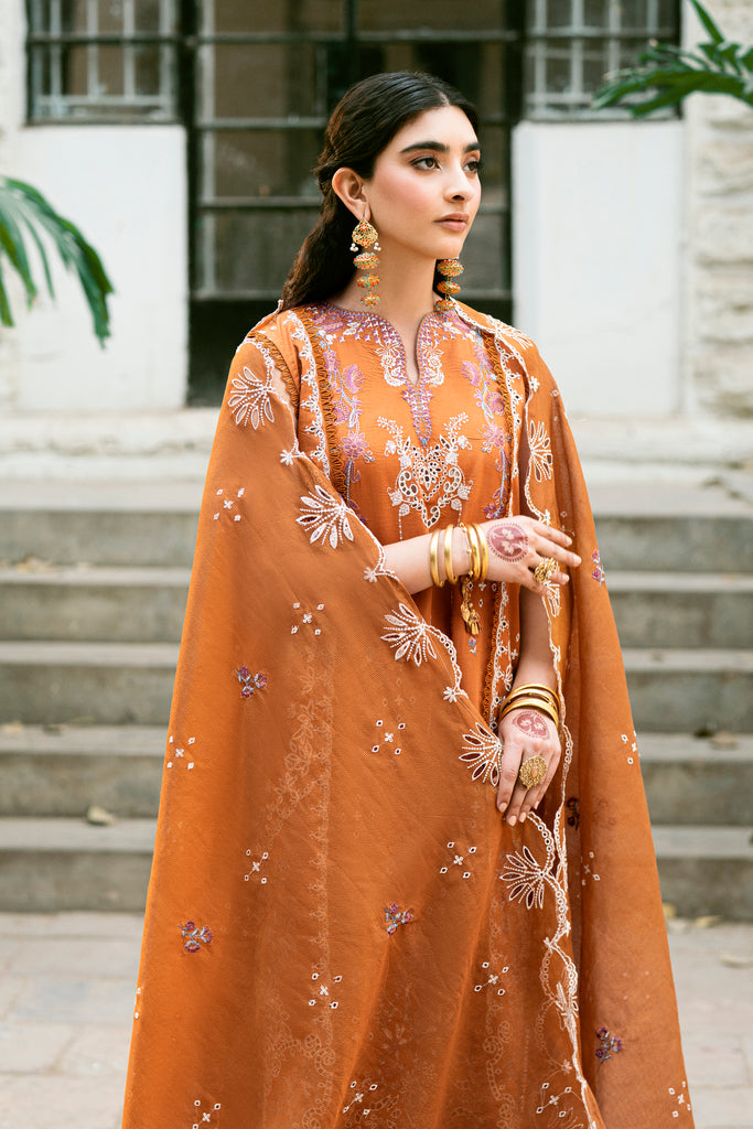 Florent | Eid Edits Luxury Lawn | FEE-6A by Florent - Designer Dress - Type: Ladies Clothes - Available at Libayah - 100% Original