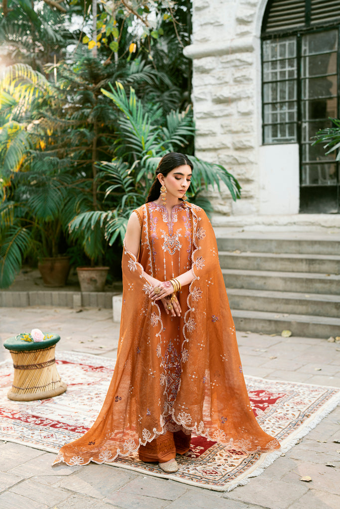 Florent | Eid Edits Luxury Lawn | FEE-6A by Florent - Designer Dress - Type: Ladies Clothes - Available at Libayah - 100% Original
