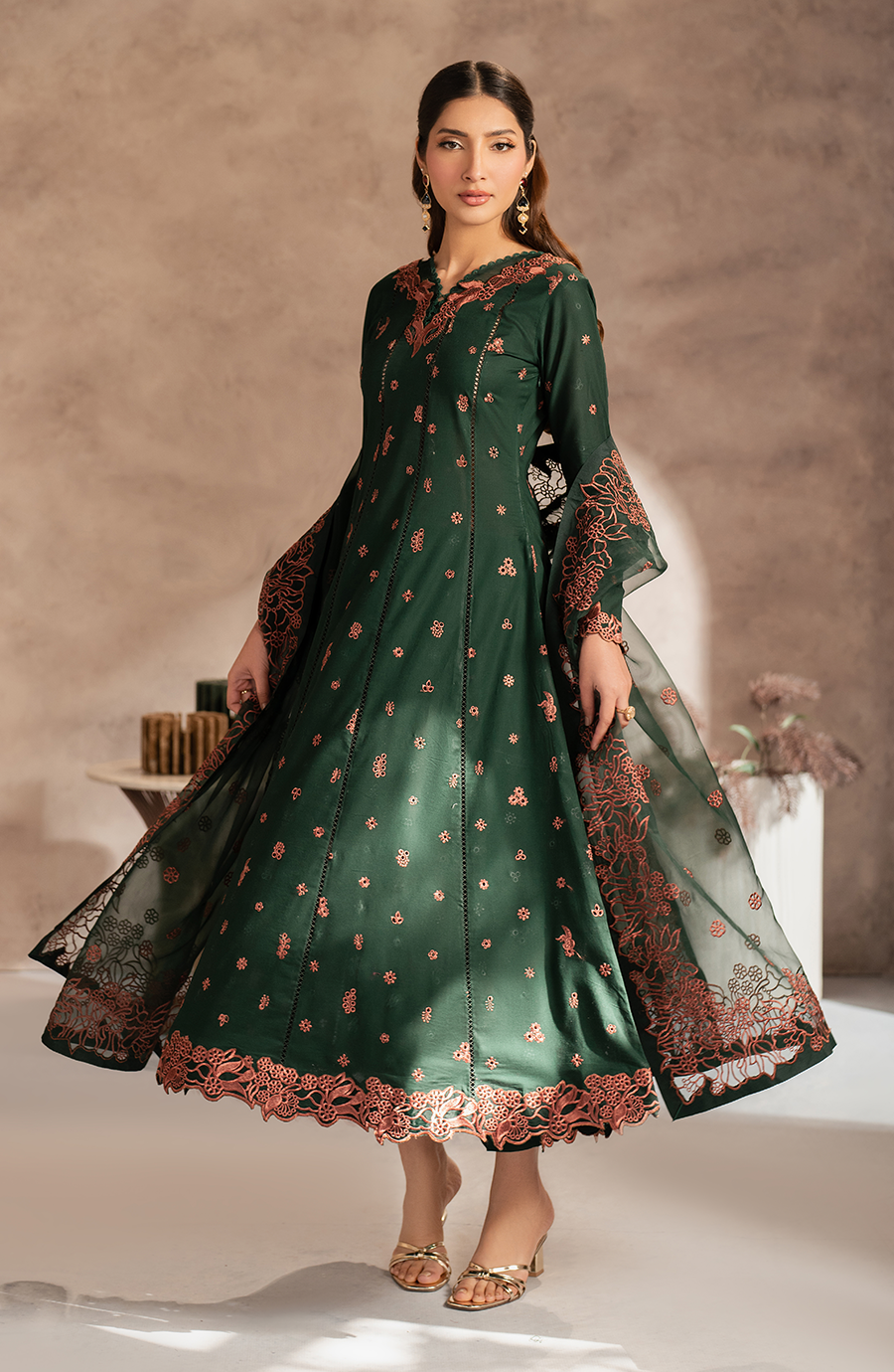 Zarif | Summer Lawn 25 | UNST-LWN-04 SIRAAN by Zarif - Designer Dress - Type: Ladies Clothes - Available at Libayah - 100% Original