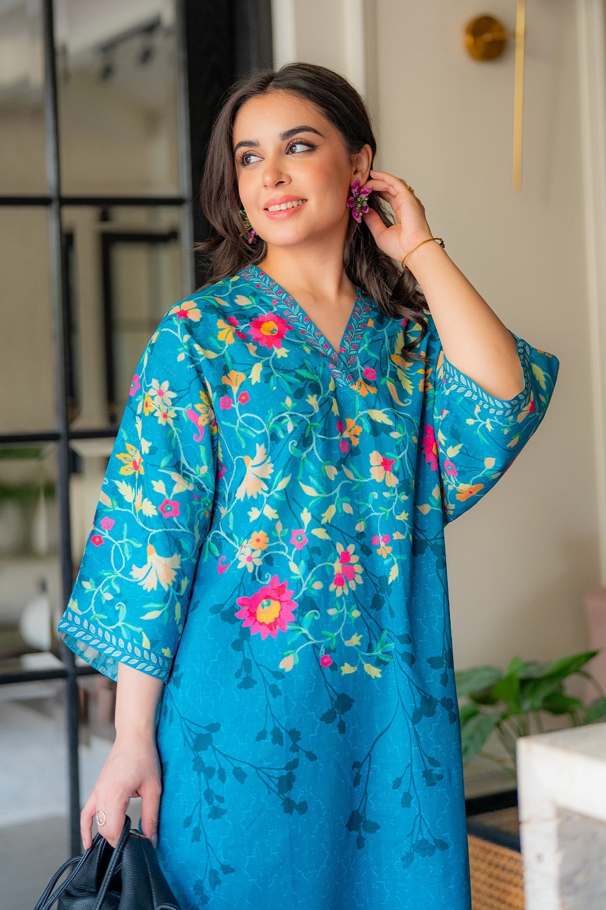 Sahar | Selene Vol 2 | Floral splash by Sahar - Designer Dress - Type: Ladies Clothes - Available at Libayah - 100% Original