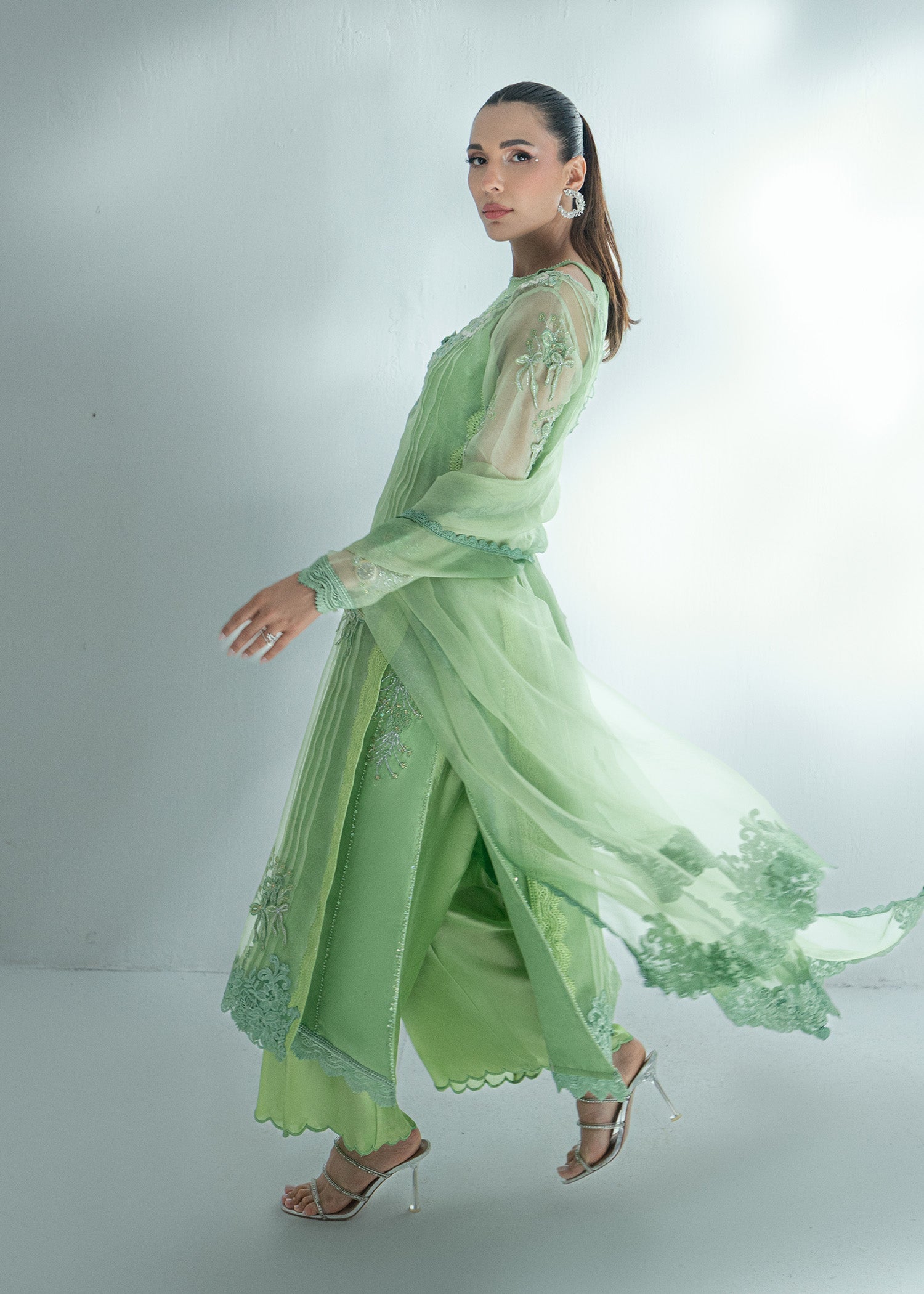 Umsha | Soiree De Rose | Twilight Garden by Umsha - Designer Dress  - Type : Ladies Clothes - Available at Libayah - 100% Original 