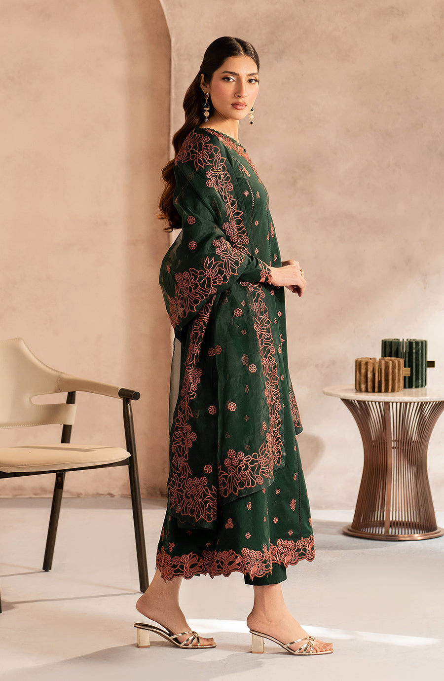 Zarif | Summer Lawn 25 | UNST-LWN-04 SIRAAN by Zarif - Designer Dress - Type: Ladies Clothes - Available at Libayah - 100% Original