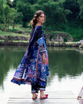 Roheenaz | Garden Veal Printed Lawn 25 |BlackBerry Frost by Roheenaz - Designer Dress - Type: Ladies Clothes - Available at Libayah - 100% Original