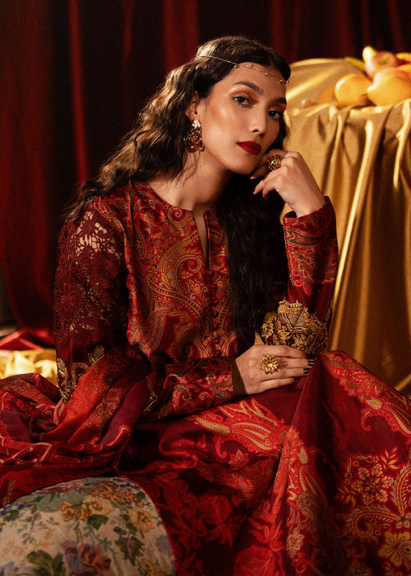 Myeesha | Roohi Silk Edit 24 | Gulzar by Myeesha - Designer Dress - Type: Ladies Clothes - Available at Libayah - 100% Original