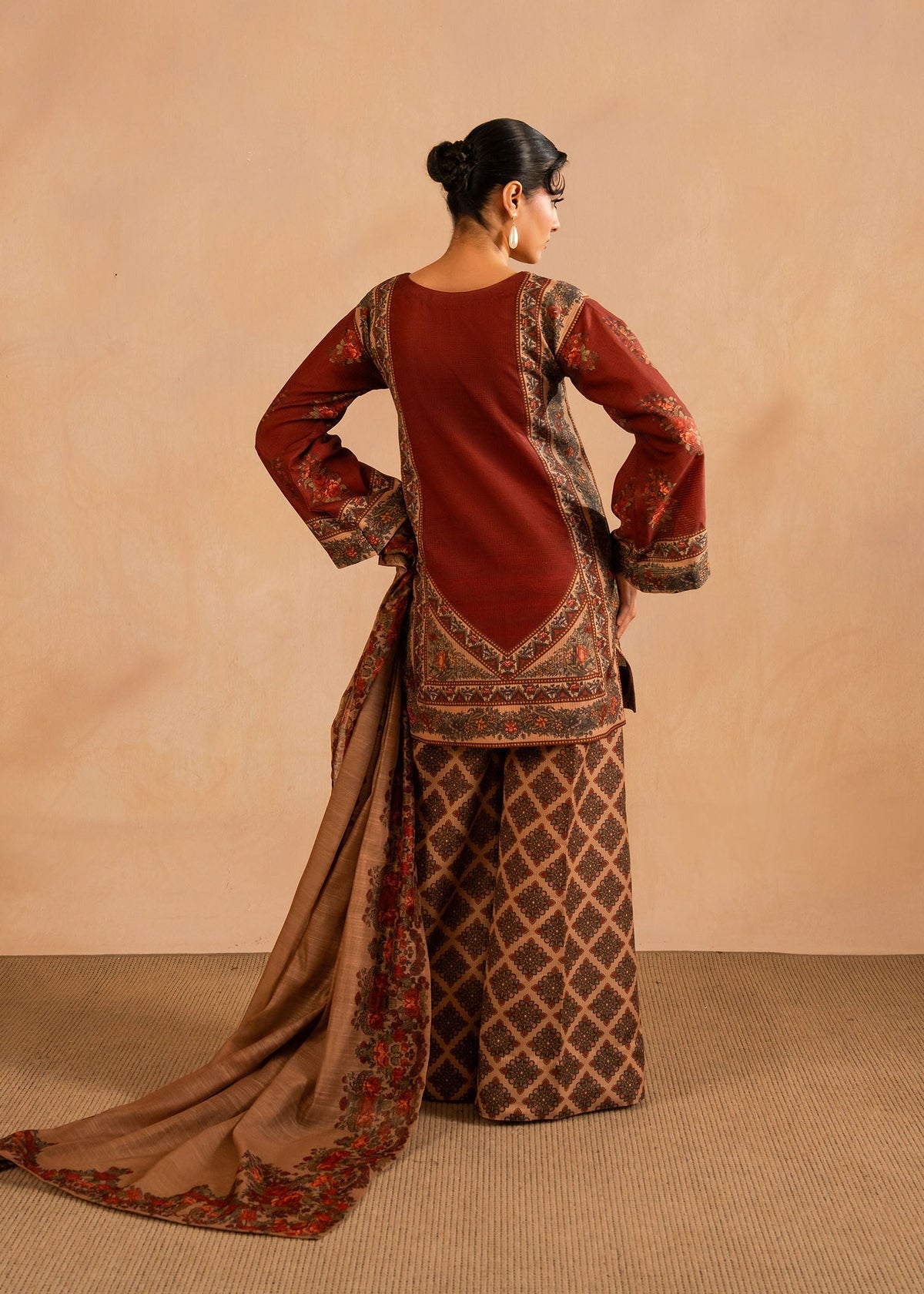 Maria Osama Khan | Retro Lawn 25 | Berra by Maria Osama Khan - Designer Dress - Type: Ladies Clothes - Available at Libayah - 100% Original