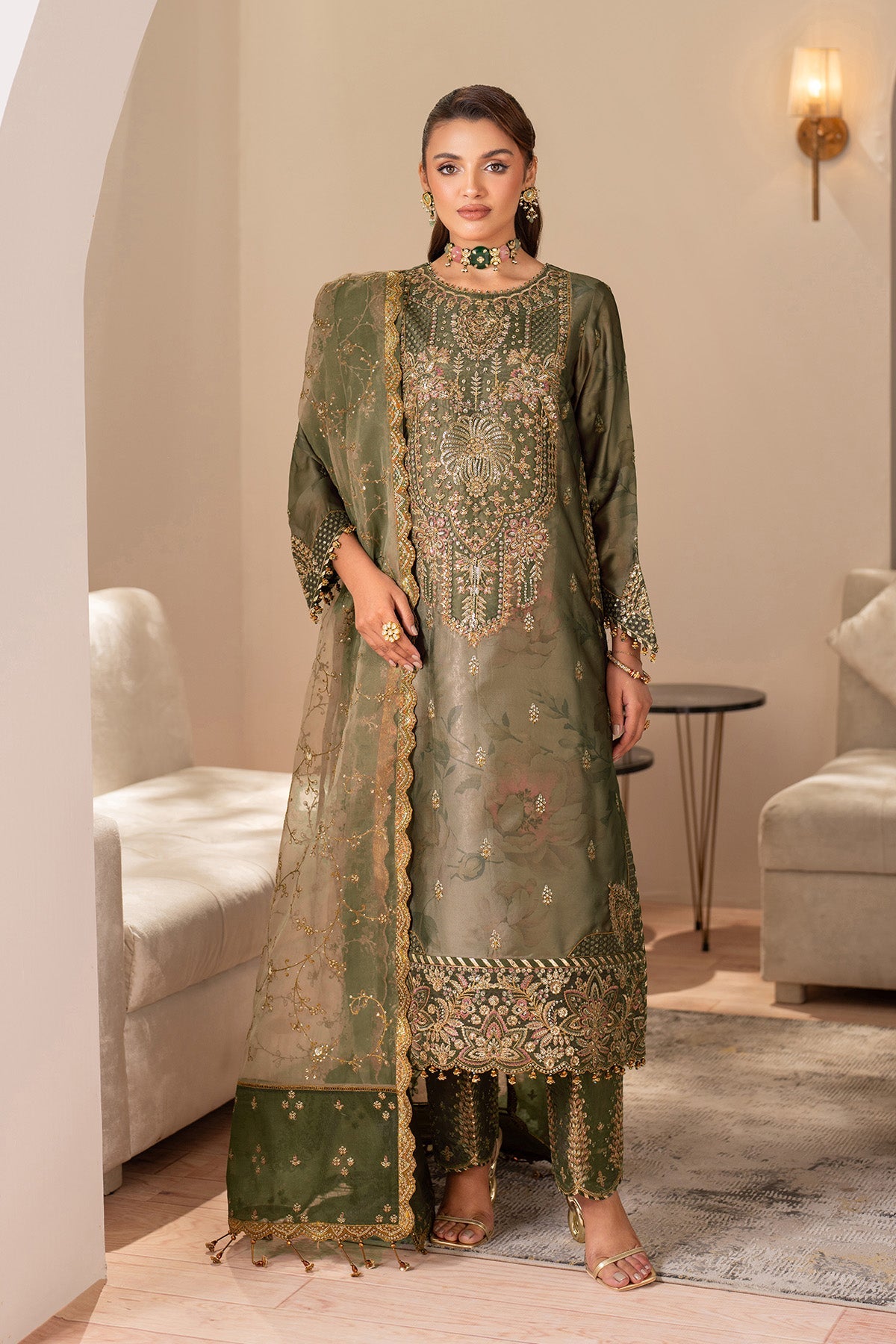 Alizeh | Formals 26 | Twilight by Alizeh - Designer Dress  - Type : Ladies Clothes - Available at Libayah - 100% Original 