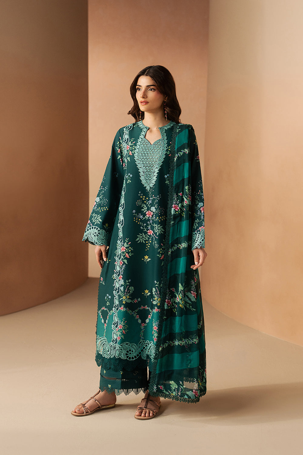 Afrozeh | The Haze 26 |Halo by Afrozeh - Designer Dress  - Type : Ladies Clothes - Available at Libayah - 100% Original 