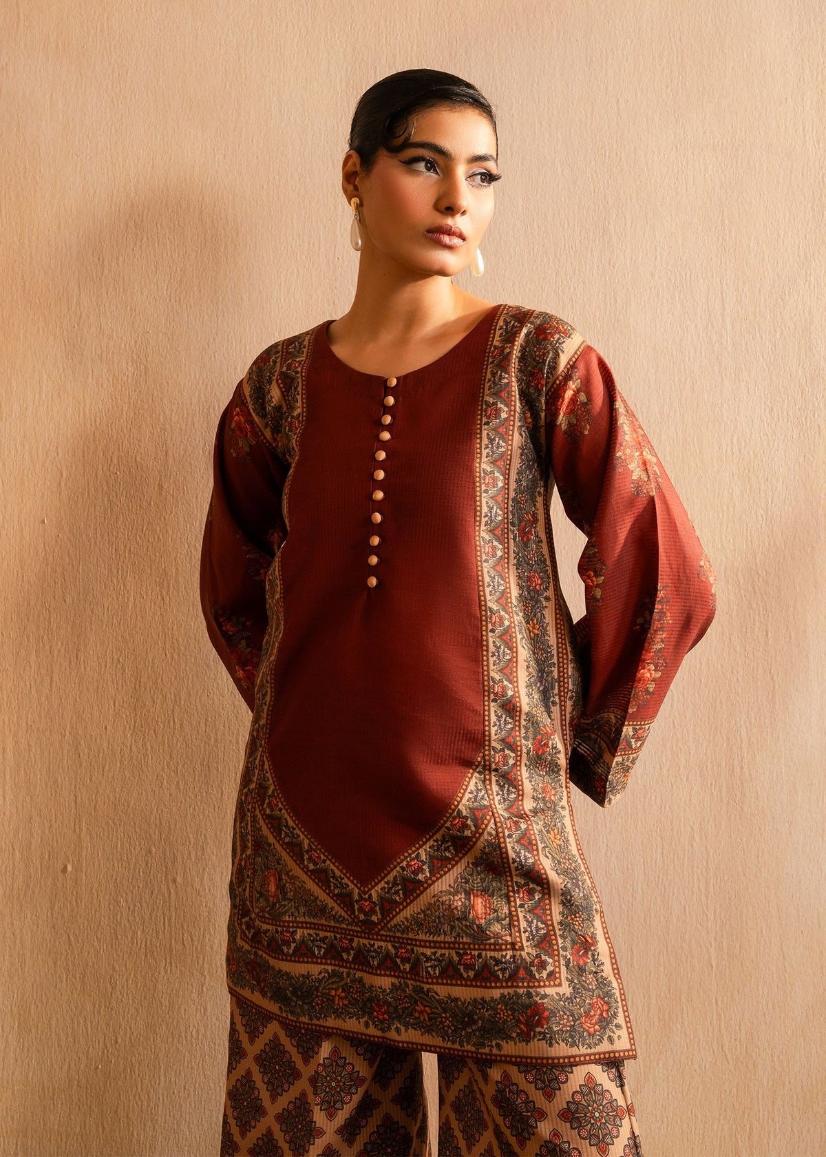 Maria Osama Khan | Retro Lawn 25 | Berra by Maria Osama Khan - Designer Dress - Type: Ladies Clothes - Available at Libayah - 100% Original