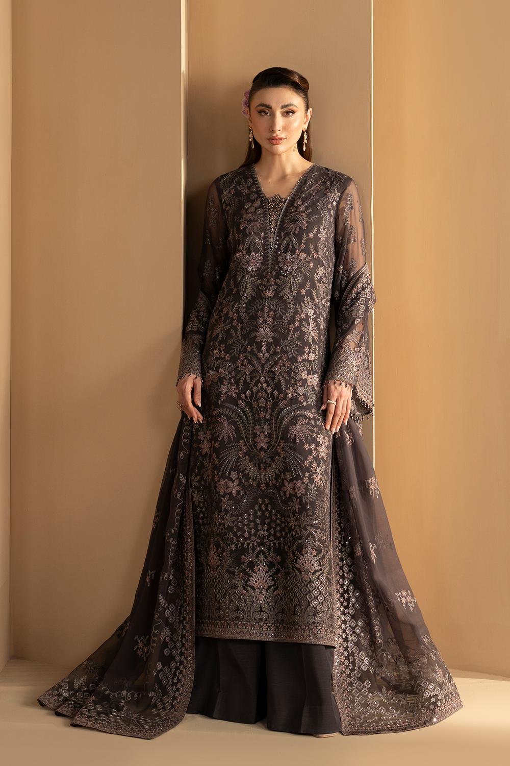 Lavish Premium | Purkashish Formals | Coco Noir by Lavish Premium - Designer Dress  - Type : Ladies Clothes - Available at Libayah - 100% Original 